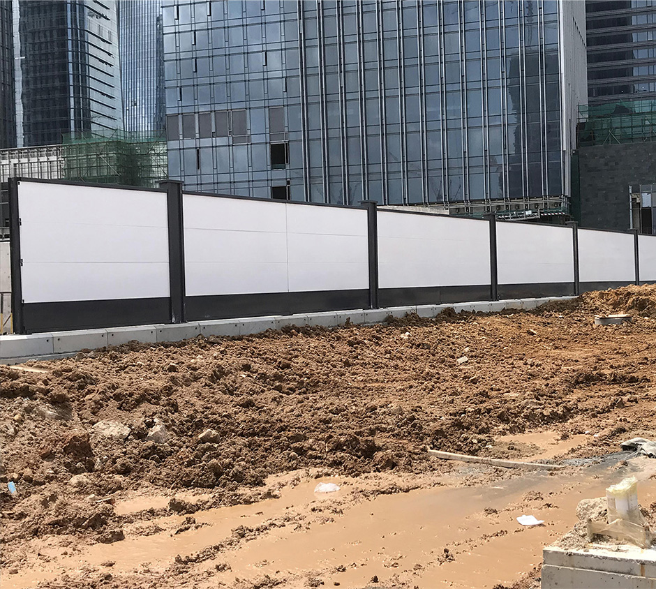 鋼圍擋助力城市建設(shè)、市政工程改造