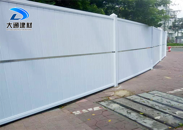 深圳市龍崗區(qū)布瀾路 PVC圍擋 道路施工圍擋安裝-PVC圍擋-深圳市大通建材有限公司鋼圍擋生產(chǎn)定制廠家